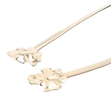 Gold Flower Stretch Belt – Ramona LaRue display picture 1