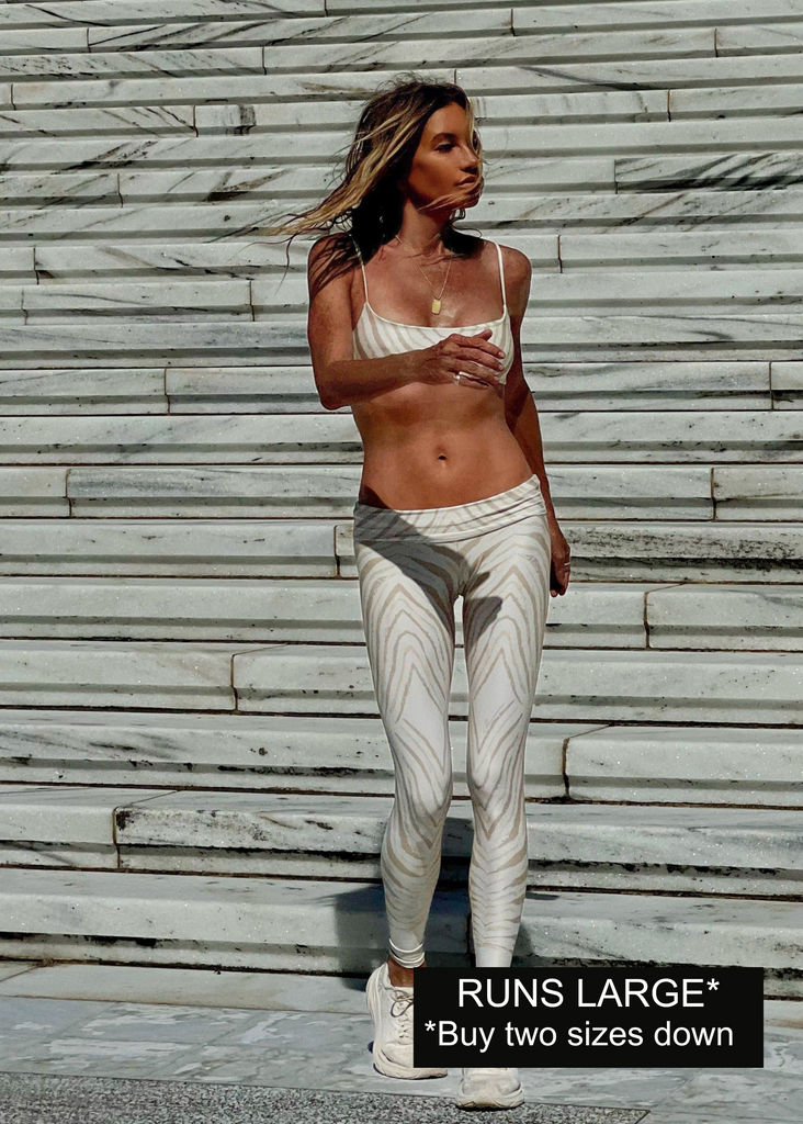 Giselle Leggings Albino Zebra – Ramona LaRue