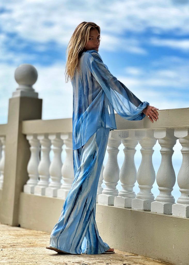 Mandy Pants Ocean Waves – Ramona LaRue