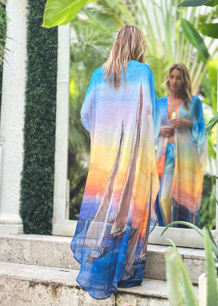 Erte Kaftan Sunset