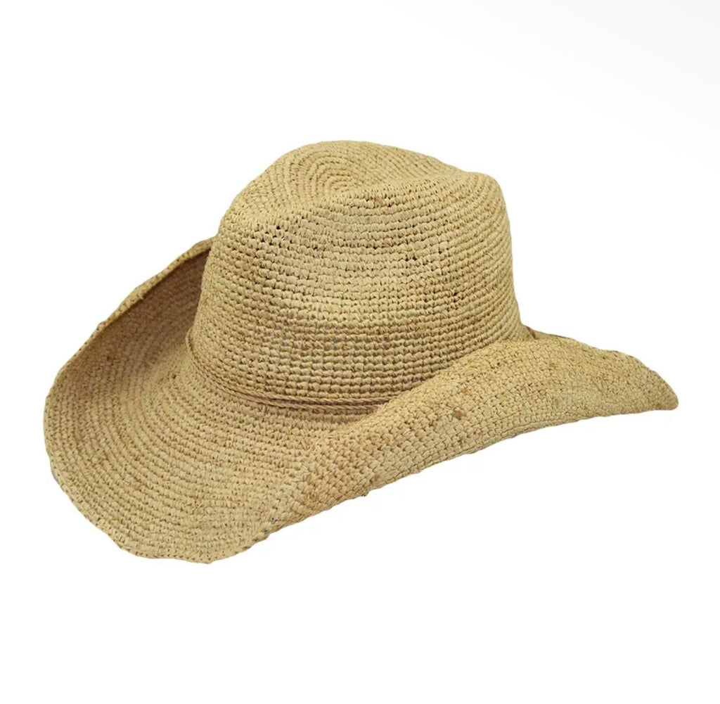 Capri Western Raffia Hat