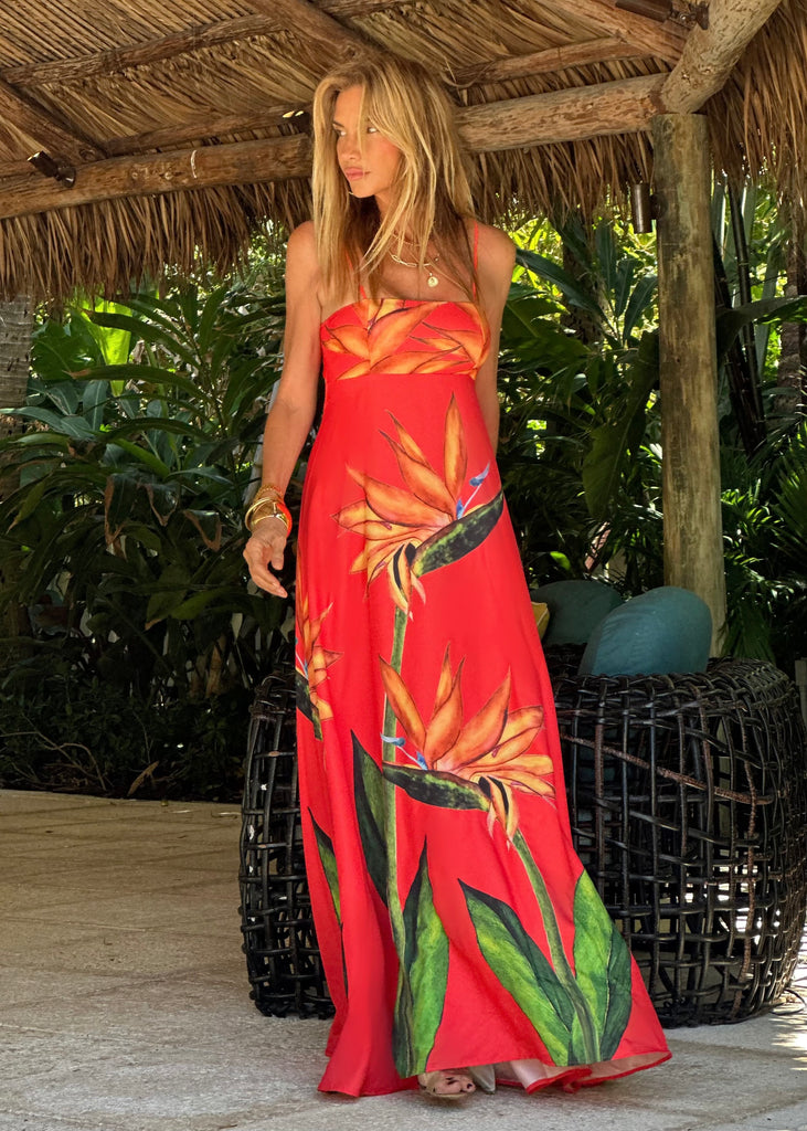 orange bohemian dress Orange Bohemian Wrap Maxi Dress Organic Bamboo Jersey XL