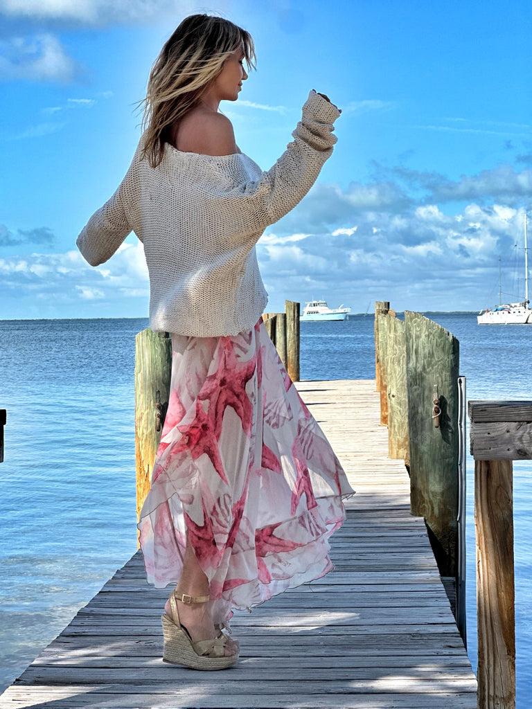 Kai Soft Knit Sweater Beige