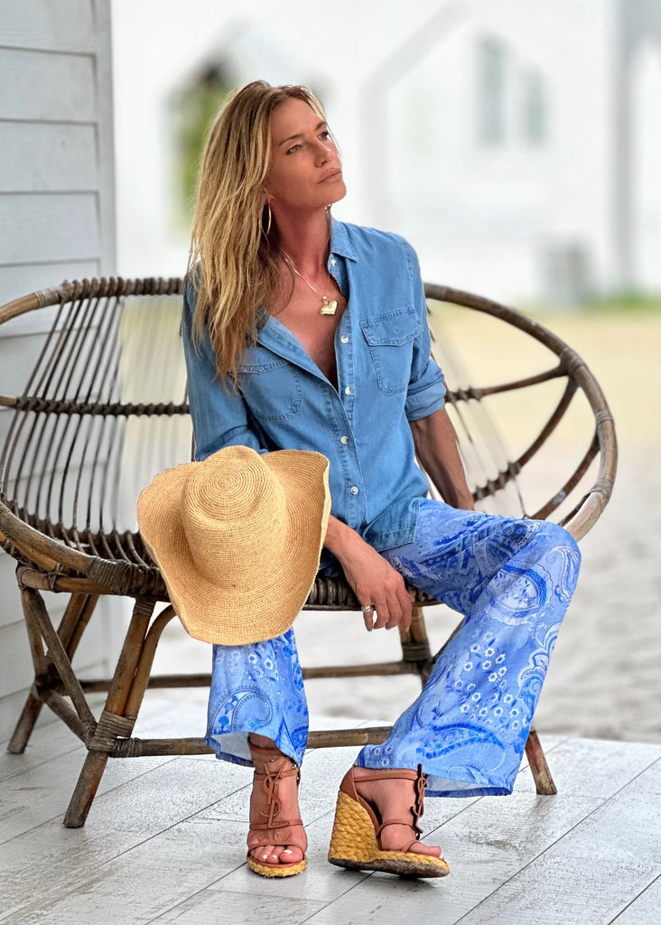 Duke Denim Button Down Shirt