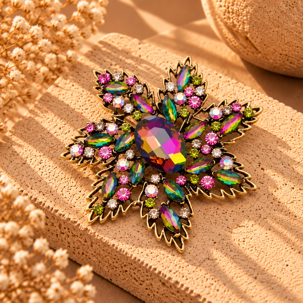 Elara Sparkle Brooch