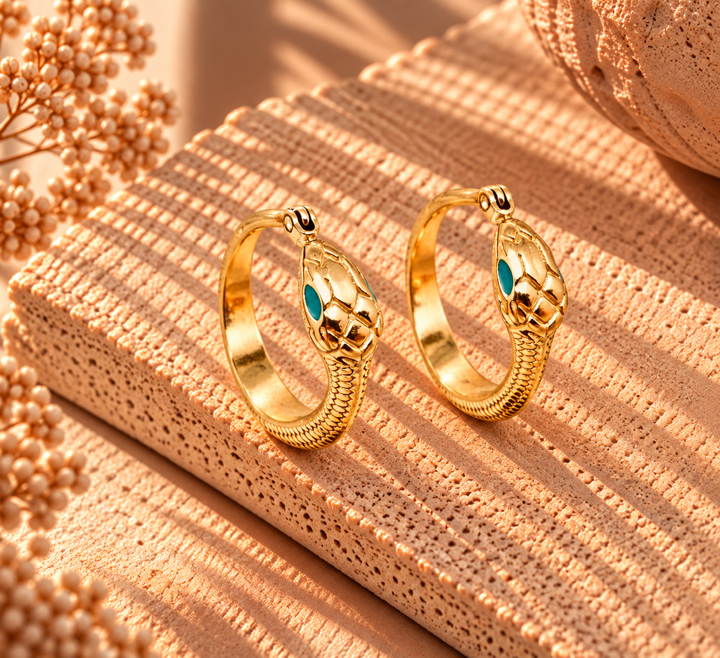 Serpent Glow Earrings