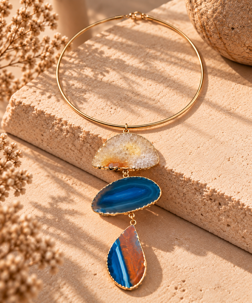 Solara Agate Necklace