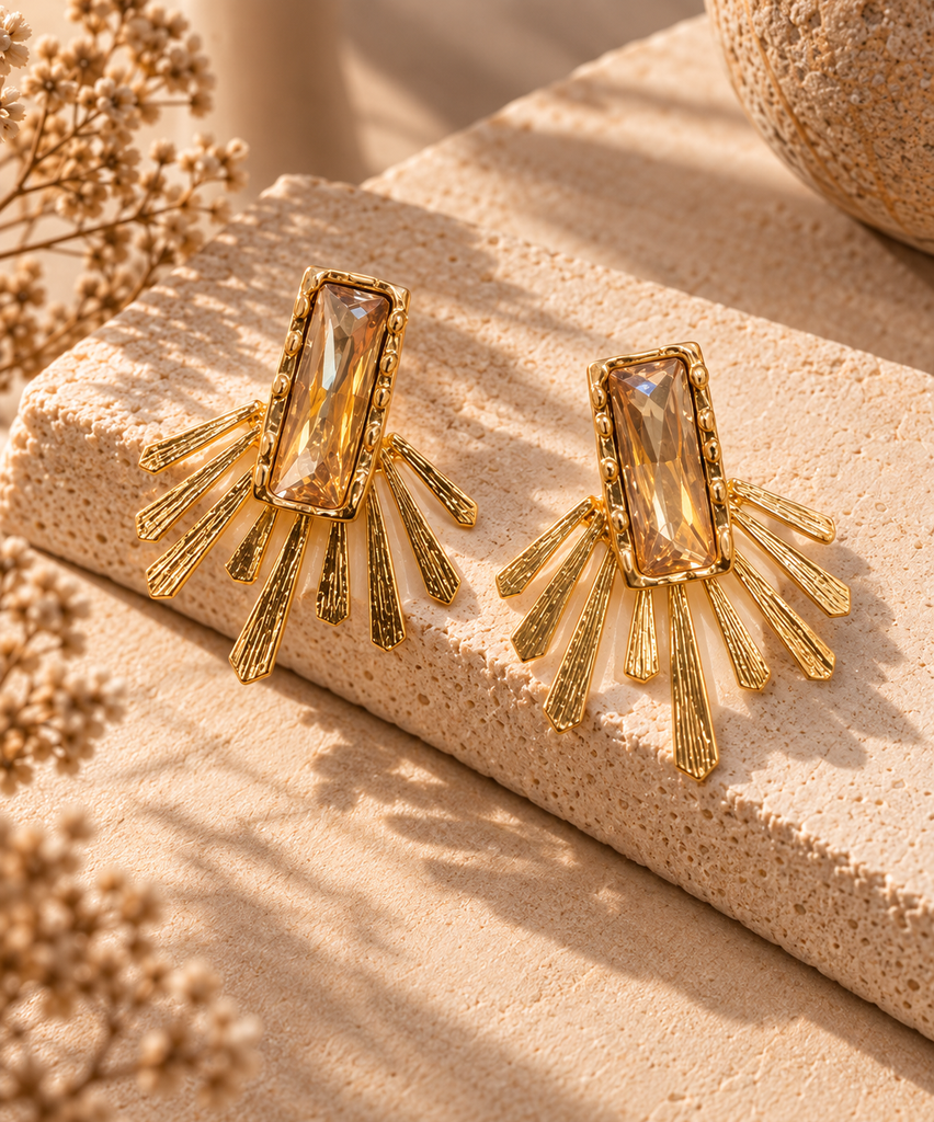 Golden Soleil Earrings