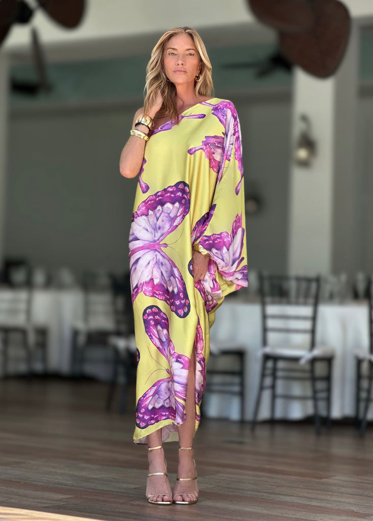 Renee Kaftan Citrus Butterfly