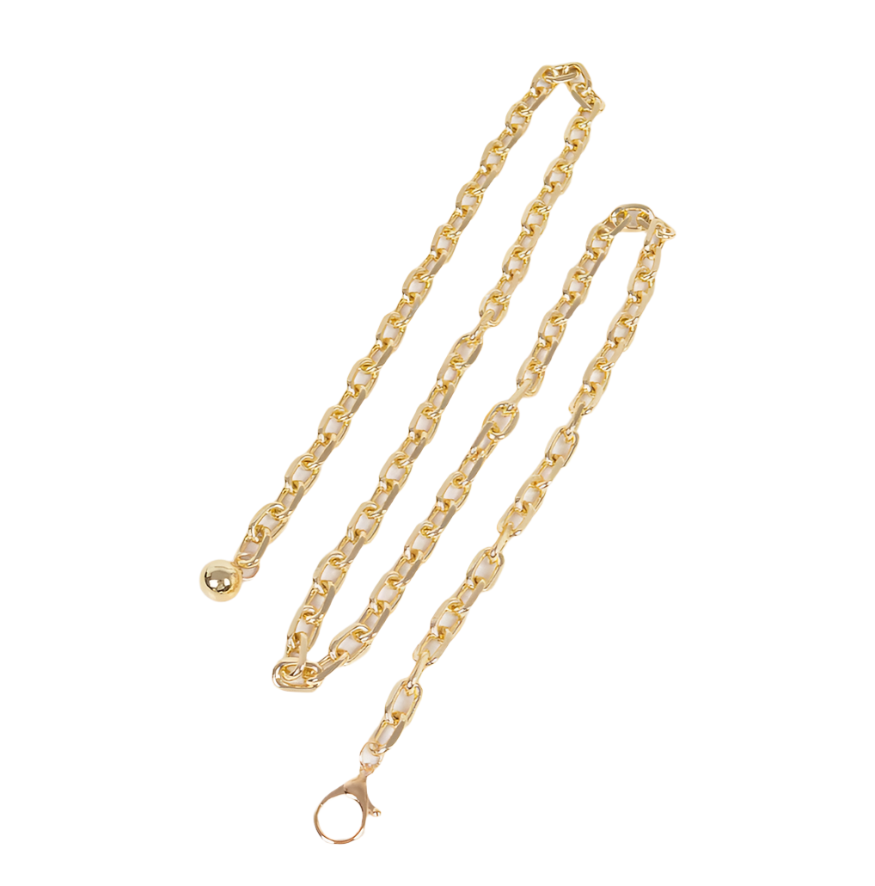 Gold Link Belt  Size 32-33 Gold Color Gold Link Belt | Accessories | Gold Link Belt Size 3233 Gold  main image 4