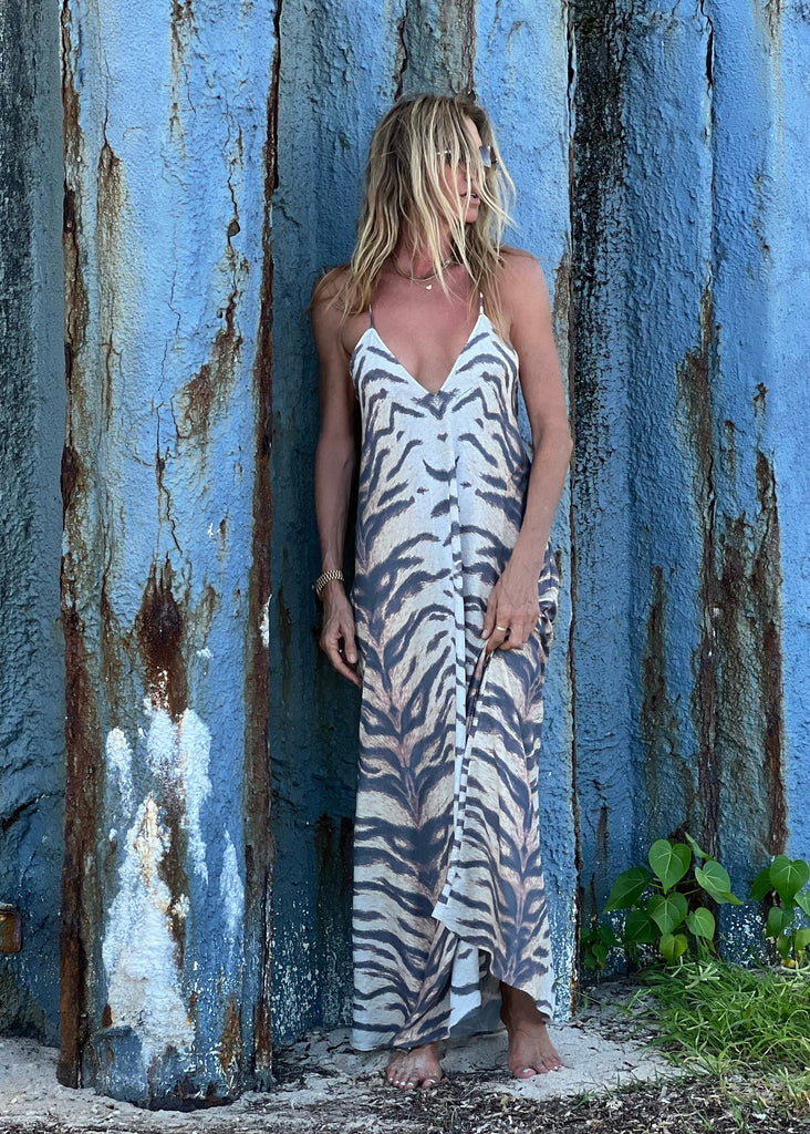 Tiger Maxi Dress I Official Ramona LaRue Tiger Maxi Dress I Official Ramona LaRue