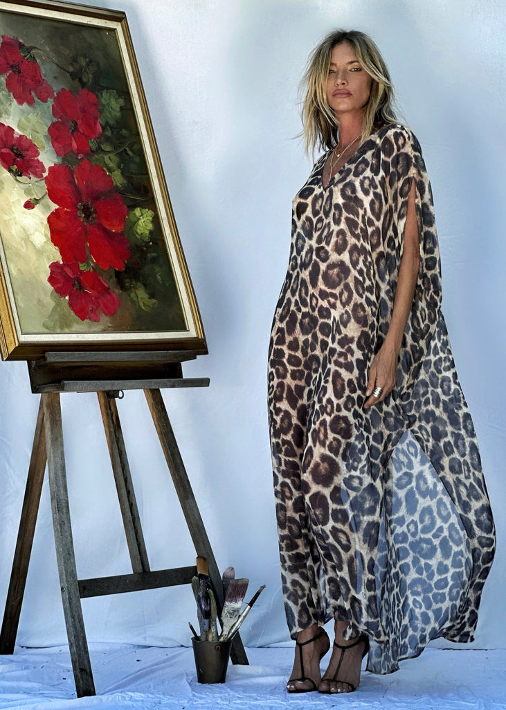 Stella Kaftan Cheetah
