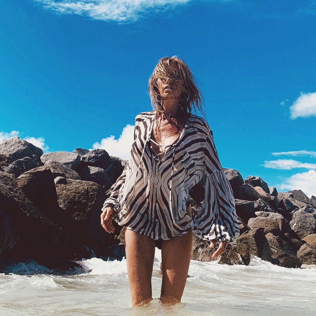 Safari Top Zebra - Ramona LaRue